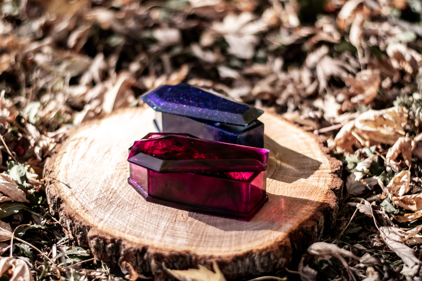 Pretty Morbid Collection Coffin Jewelry Box