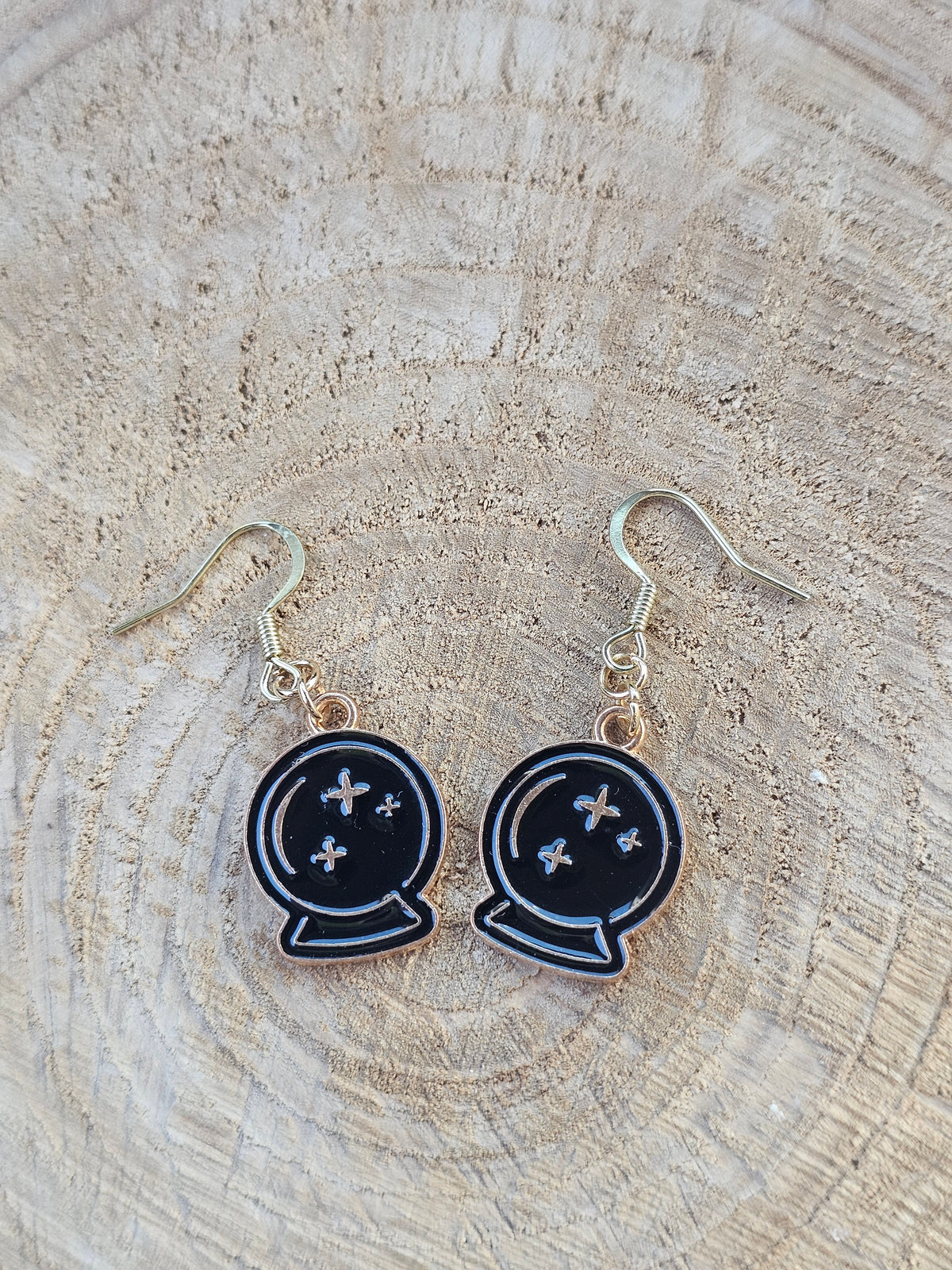 Crystal Ball Earrings