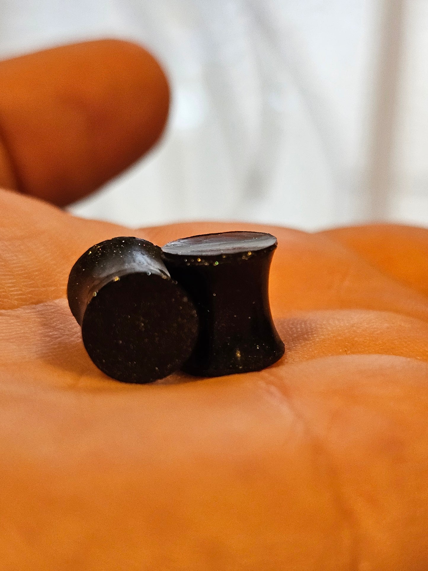 Pretty Morbid Collection Round Plug Earrings