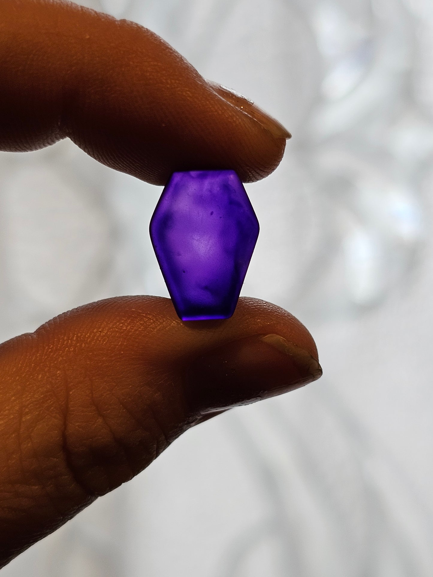 Pretty Morbid Collection Coffin Shaped Plug Earrings