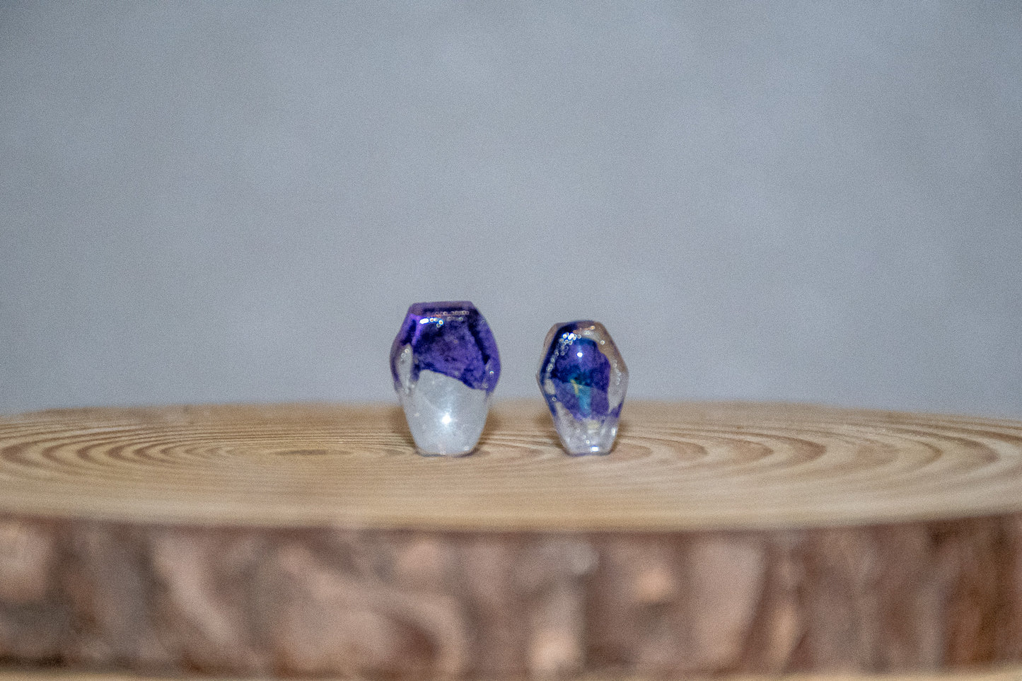 Pretty Morbid Collection Coffin Shaped Plug Earrings