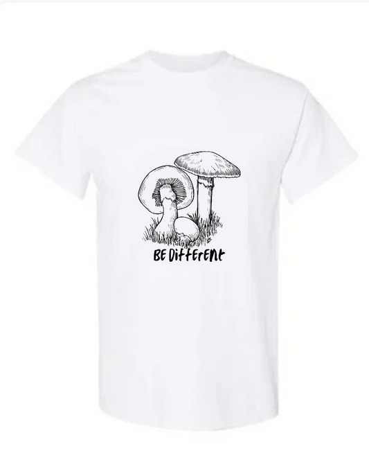 "Be Different" Screen Print Apparel