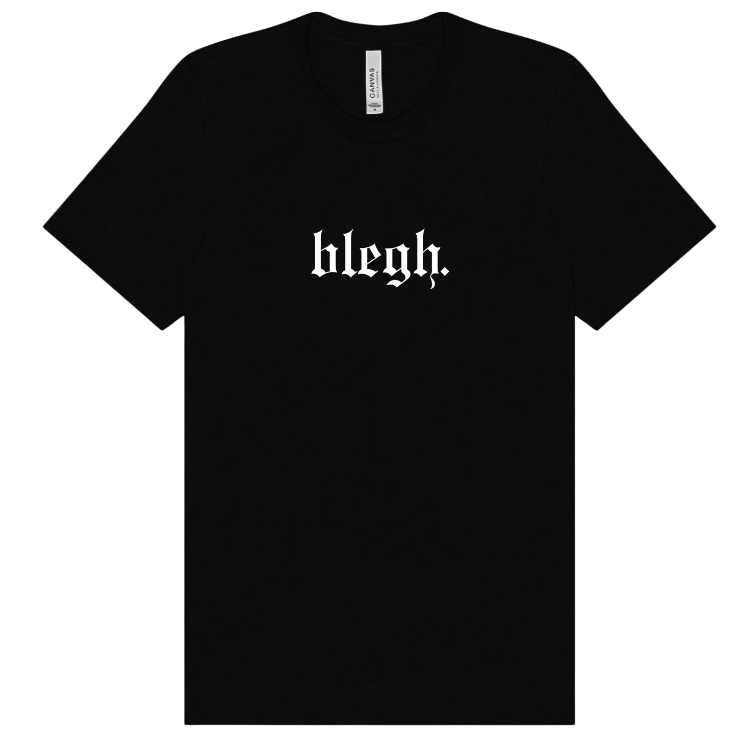 "blegh." Screen Print Apparel