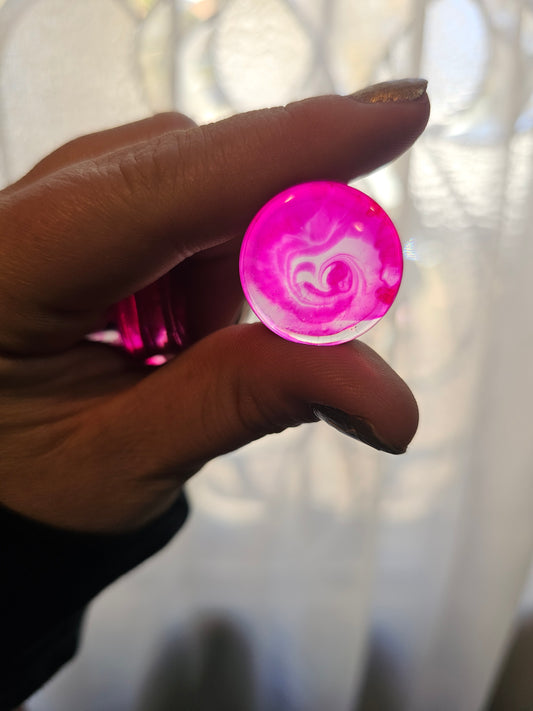 Pretty Morbid Collection Round Plug Earrings