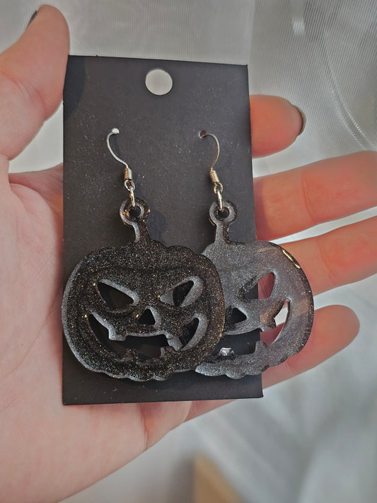 Pretty Morbid Collection Jack-O-Lantern Earrings