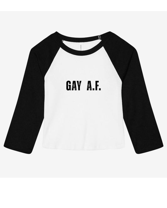Pride A.F. Crop Top