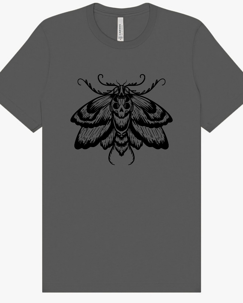 Death Moth Screen Print Apparel – Blackfire Crafts