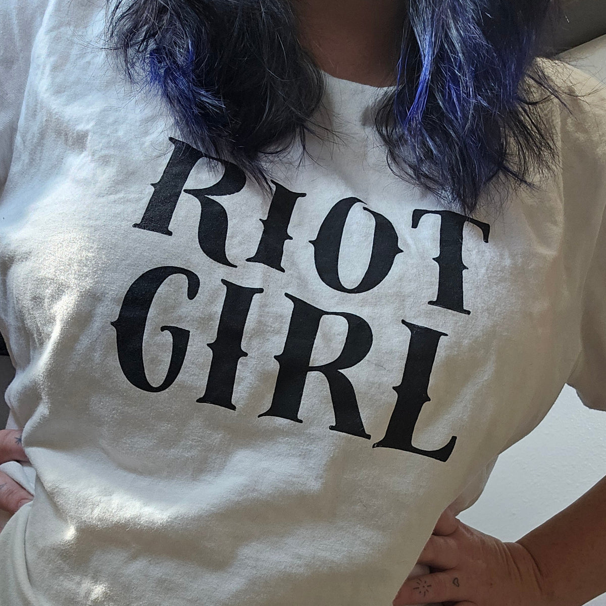 Riot Girl Screen Print Apparel