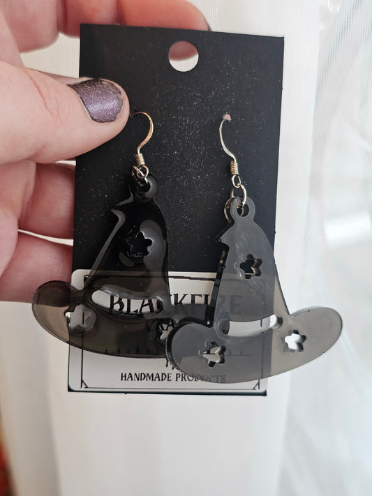 Pretty Morbid Collection Witch Hat Earrings