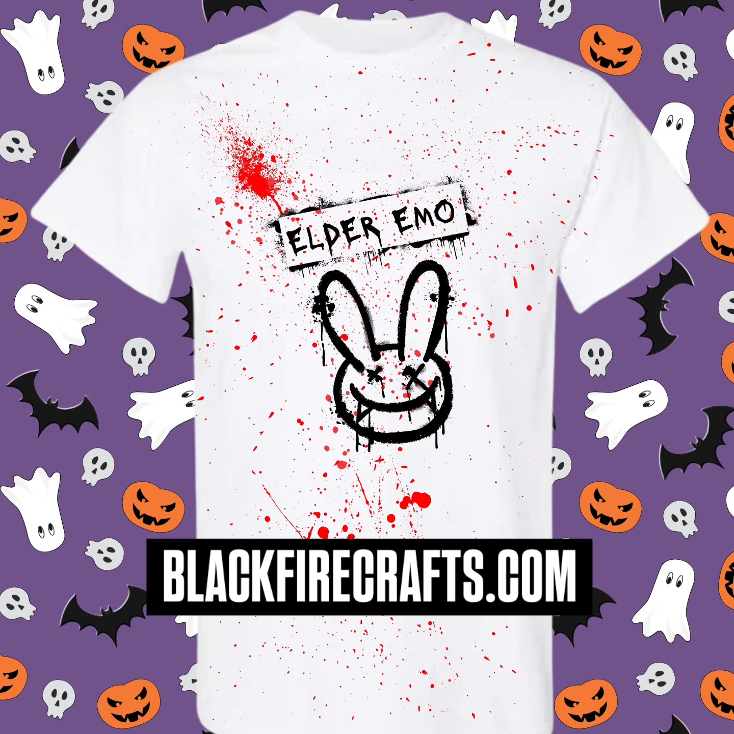 "Elder Emo" Screen Print Apparel