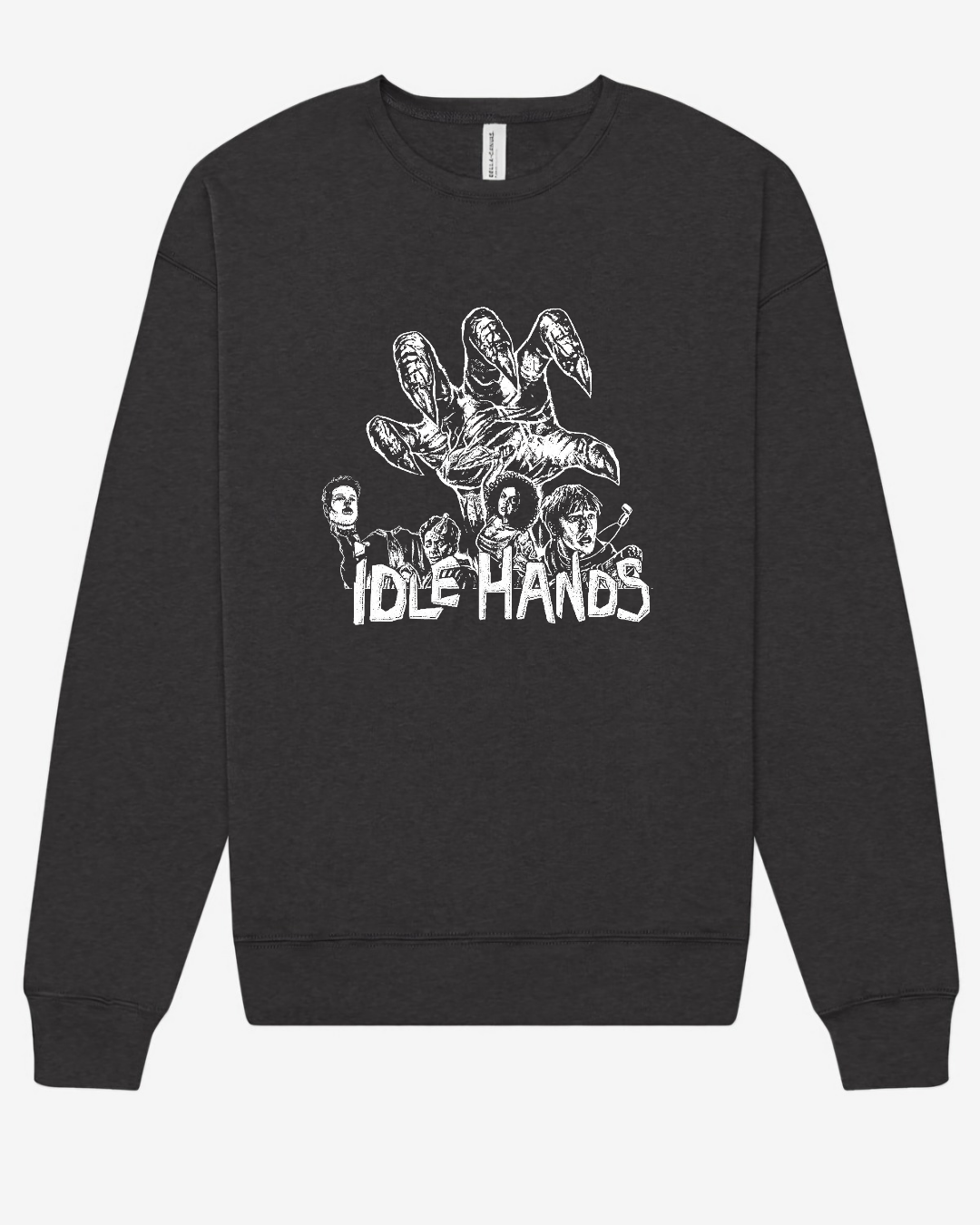 "Idle Hands" Screen Print Apparel